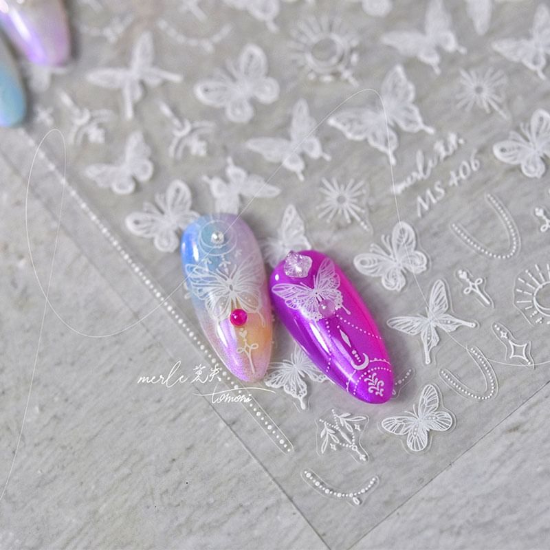 Ribbon Nail Art Stickers SpreePicky