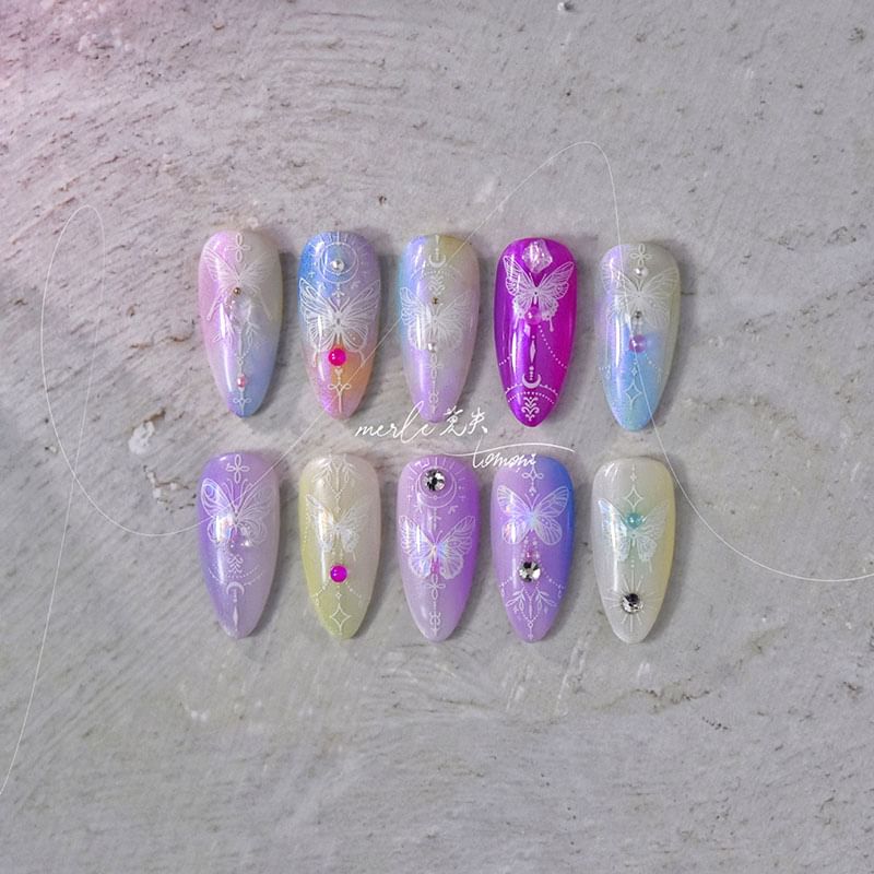 Ribbon Nail Art Stickers SpreePicky