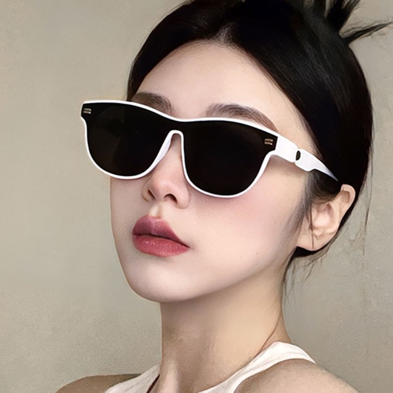 One Piece Square Sunglasses SpreePicky