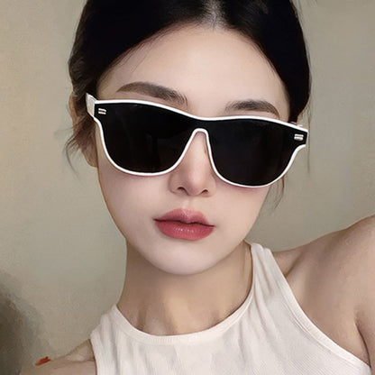 One Piece Square Sunglasses SpreePicky