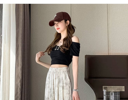 High Waist Print Wide Leg Pants (Various Designs) mySite