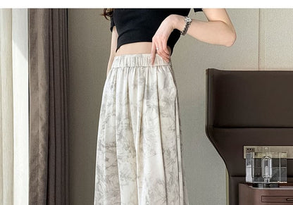 High Waist Print Wide Leg Pants (Various Designs) mySite