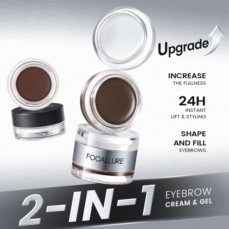 2 in 1 Eyebrow Cream & Gel SpreePicky