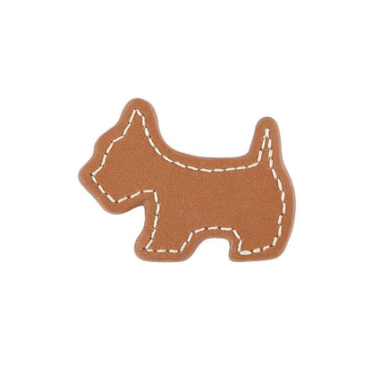 Dog Faux Leather Hair Clip (Various Designs) SpreePicky