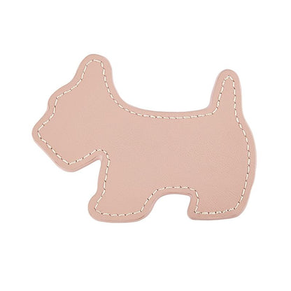 Dog Faux Leather Hair Clip (Various Designs) SpreePicky