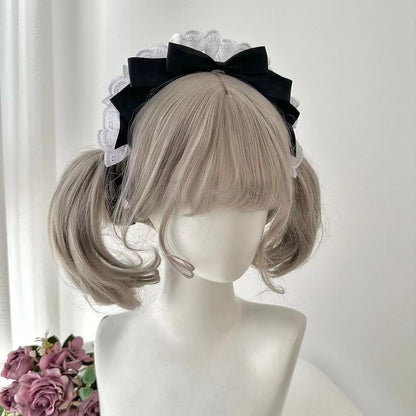 Bow Lace Headband SpreePicky