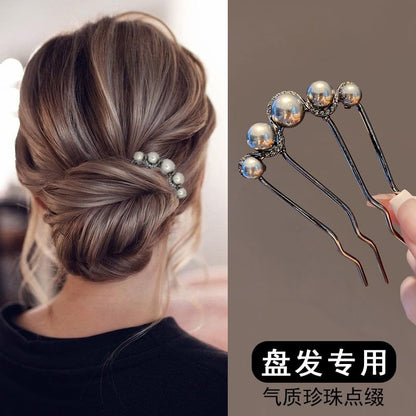 Faux Pearl Alloy Hair Comb SpreePicky