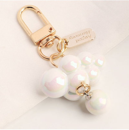 Cloud Faux Pearl Bag Charm Keyring Phone (Various Designs) SpreePicky