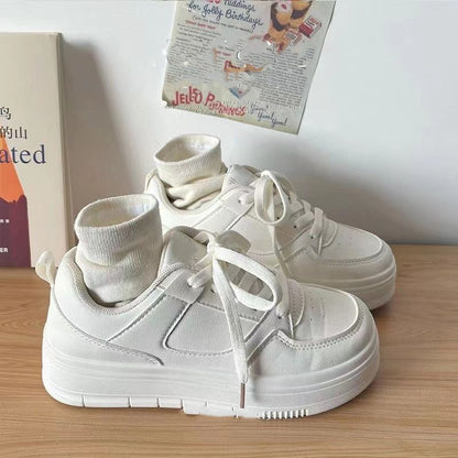 Platform Plain Sneakers SpreePicky