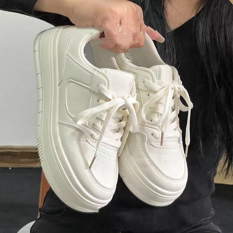 Platform Plain Sneakers SpreePicky