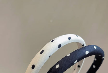 Polka Dot Fabric Headband SpreePicky