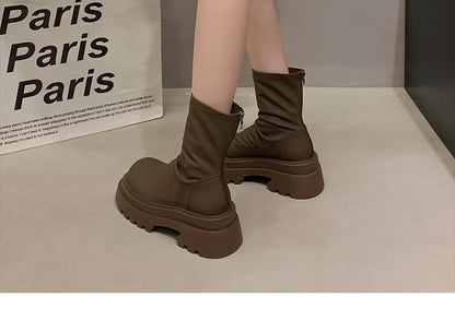 Platform Short Boots SpreePicky