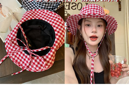 Plaid Bucket Hat SpreePicky