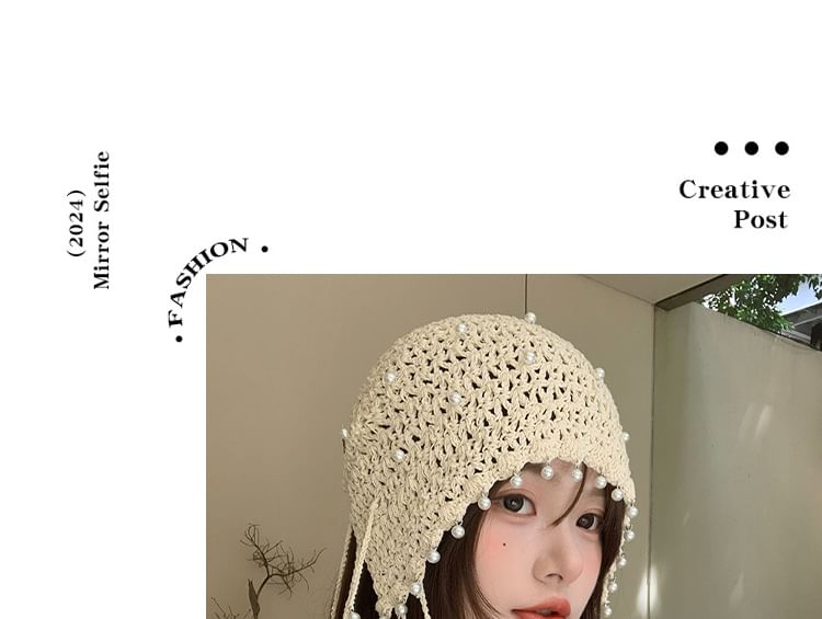 Beaded Crochet Hat SpreePicky