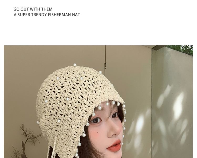 Beaded Crochet Hat SpreePicky