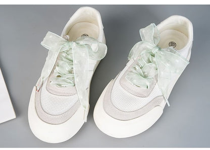 Chiffon  Bow Ribbon Shoelaces mySite