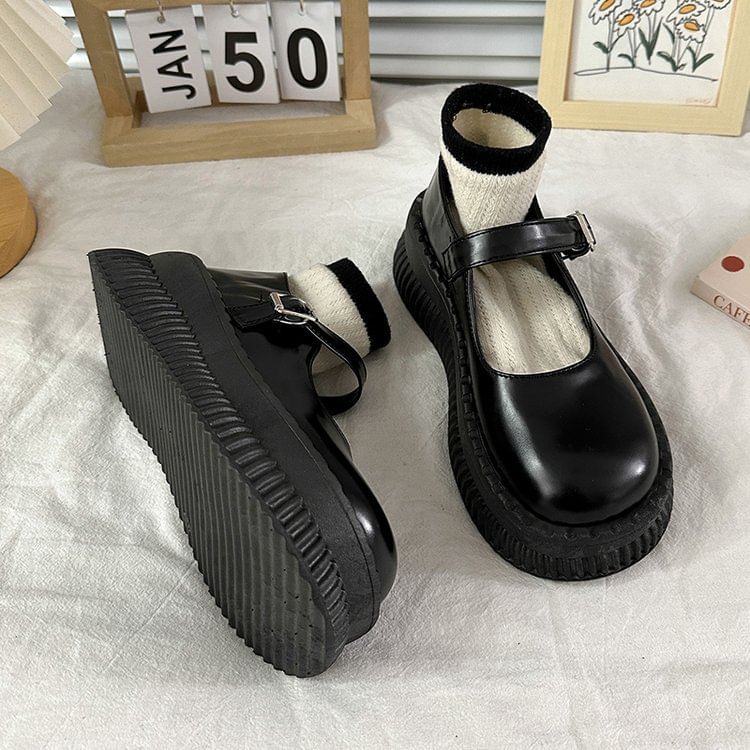 Platform Mary Jane Shoes mySite