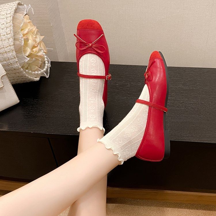 Bow Mary Jane Shoes mySite