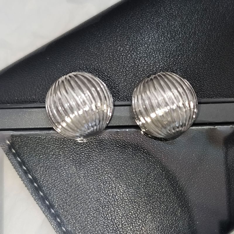 Half Ball Stud Earring SpreePicky