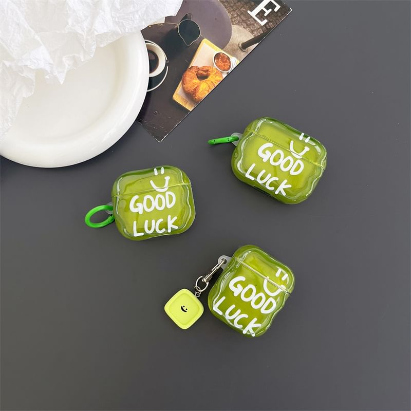 Lettering AirPods / Pro Earphone Case Skin / Charm / Set SpreePicky