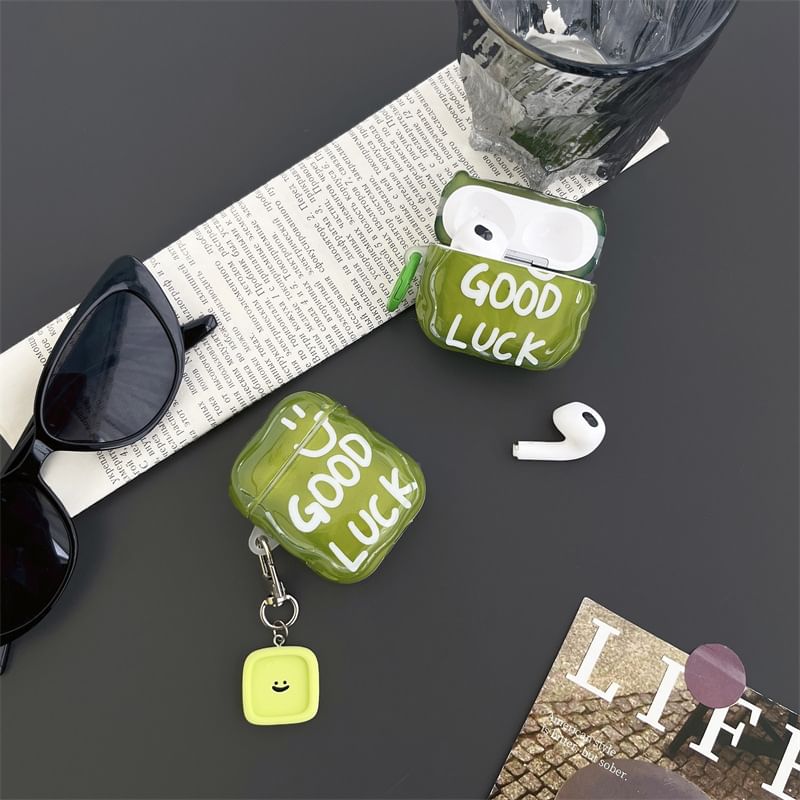 Lettering AirPods / Pro Earphone Case Skin / Charm / Set SpreePicky