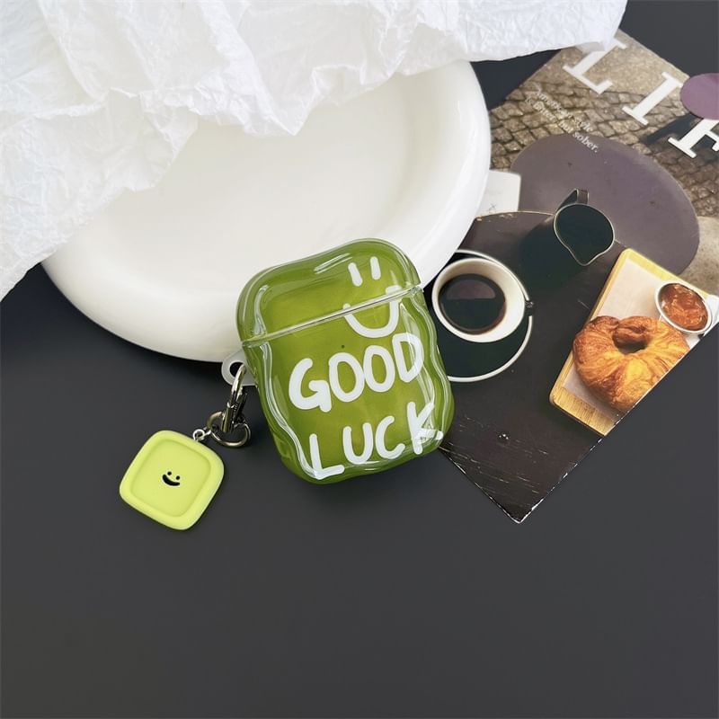 Lettering AirPods / Pro Earphone Case Skin / Charm / Set SpreePicky