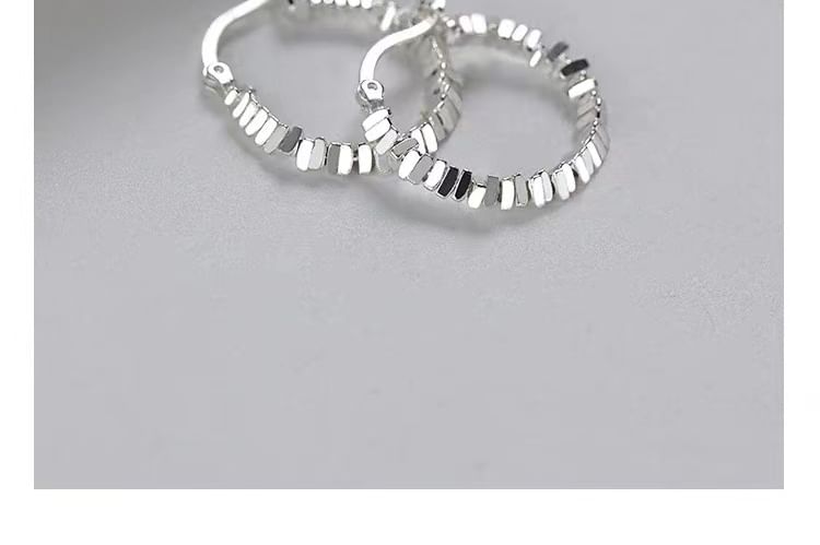 S925 Sterling Silver Hoop Earring SpreePicky