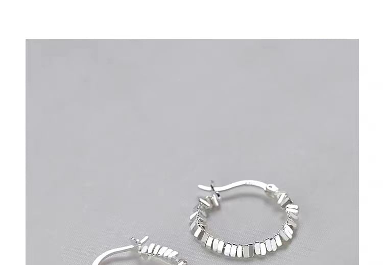 S925 Sterling Silver Hoop Earring SpreePicky