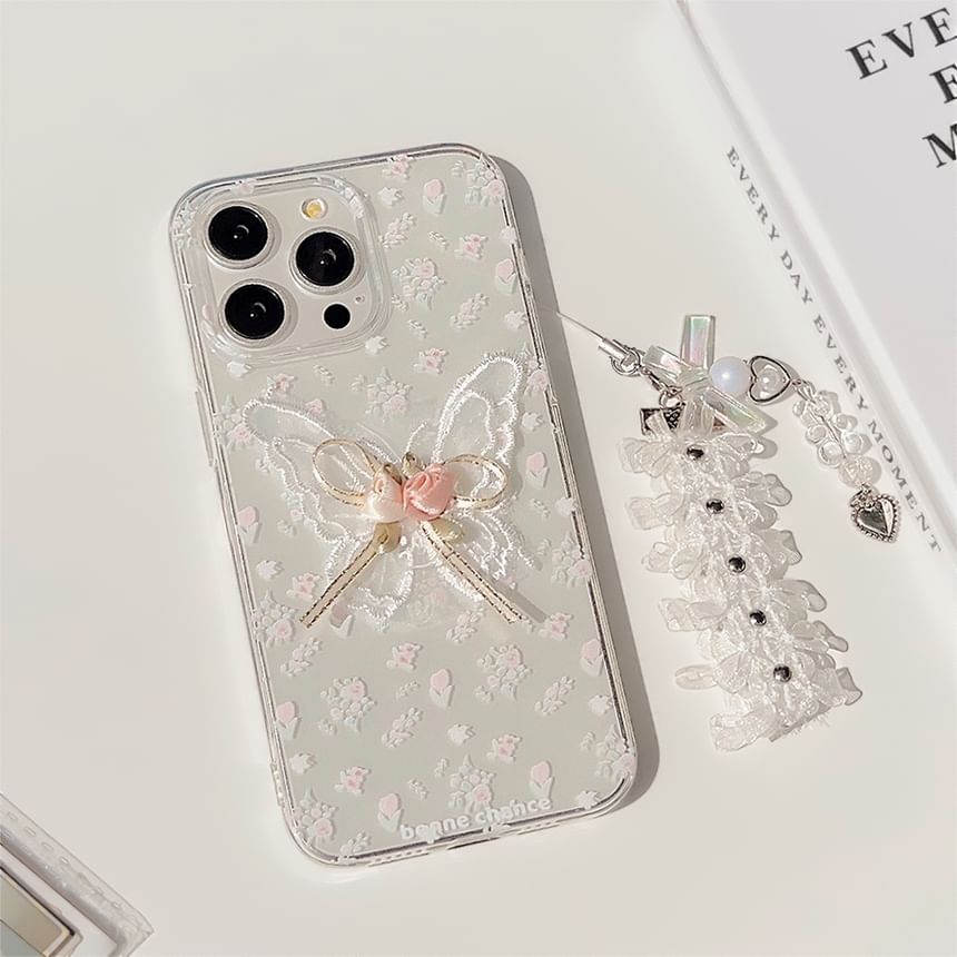 / Butterfly Phone Set Case Charm FashionChic