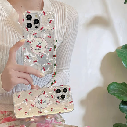 Cherry Phone Case - iPhone 15 Pro Max / 15 Pro / 15 / 14 Pro Max / 14 Pro / 14 / 13 Pro Max / 13 Pro / 13 / 12 Pro Max / 12 / 11 SpreePicky