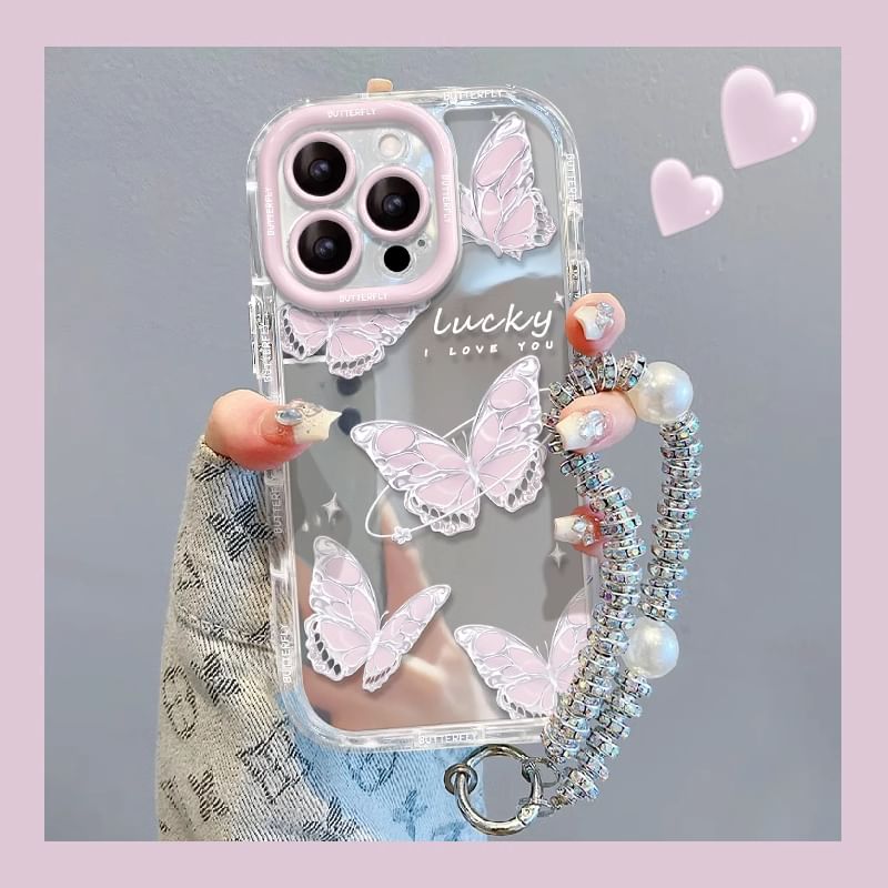 Butterfly Phone Case - iPhone 15 Pro Max / 15 Pro / 15 / 14 Pro Max / 14 Pro / 14 / 13 Pro Max / 13 Pro / 13 / 12 Pro Max / 12 / 11 SpreePicky