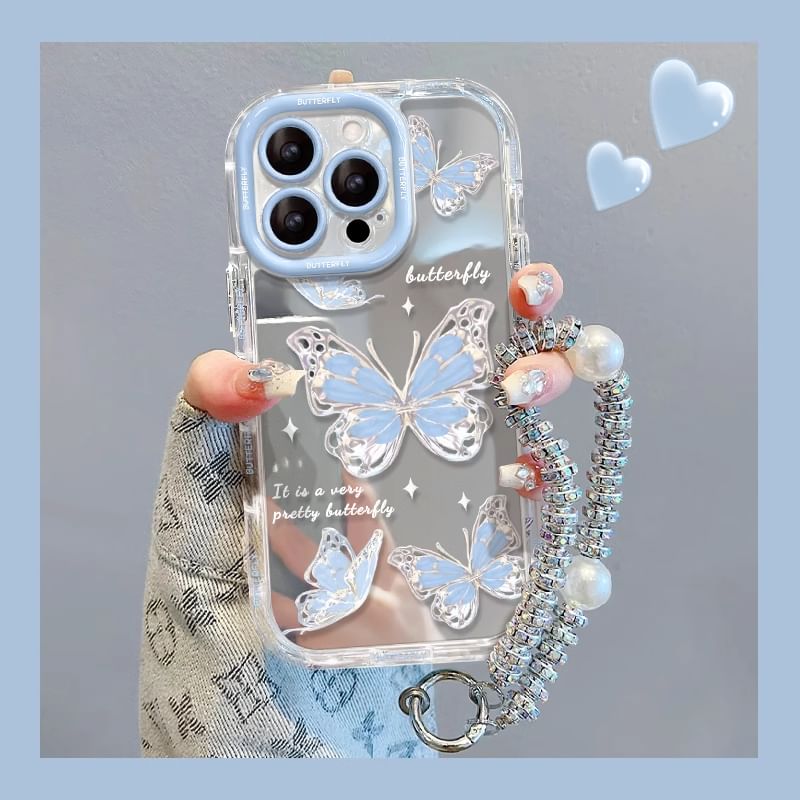 Butterfly Phone Case - iPhone 15 Pro Max / 15 Pro / 15 / 14 Pro Max / 14 Pro / 14 / 13 Pro Max / 13 Pro / 13 / 12 Pro Max / 12 / 11 SpreePicky