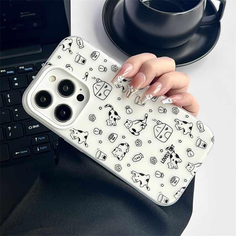 Rabbit Phone Case - iPhone 15 Pro Max / 15 Pro / 15 / 14 Pro Max / 14 Pro / 14 / 13 Pro Max / 13 Pro / 13 / 12 Pro Max / 12 / 11 SpreePicky