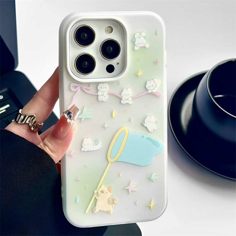 Rabbit Phone Case - iPhone 15 Pro Max / 15 Pro / 15 / 14 Pro Max / 14 Pro / 14 / 13 Pro Max / 13 Pro / 13 / 12 Pro Max / 12 / 11 SpreePicky