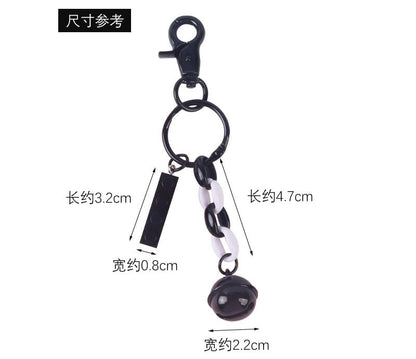 Bell Toy Block Bag Charm Keyring SpreePicky