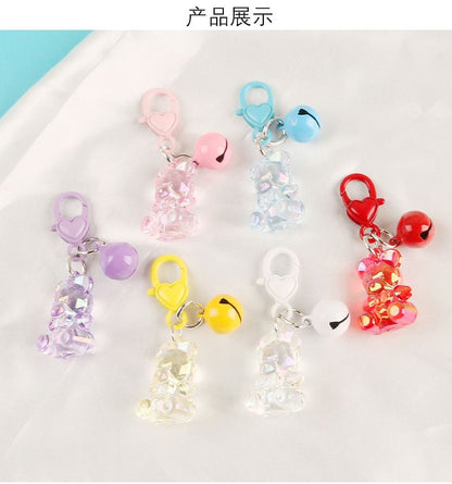 Bell Bear Bag Charm Keyring SpreePicky