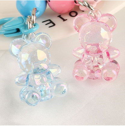 Bell Bear Bag Charm Keyring SpreePicky