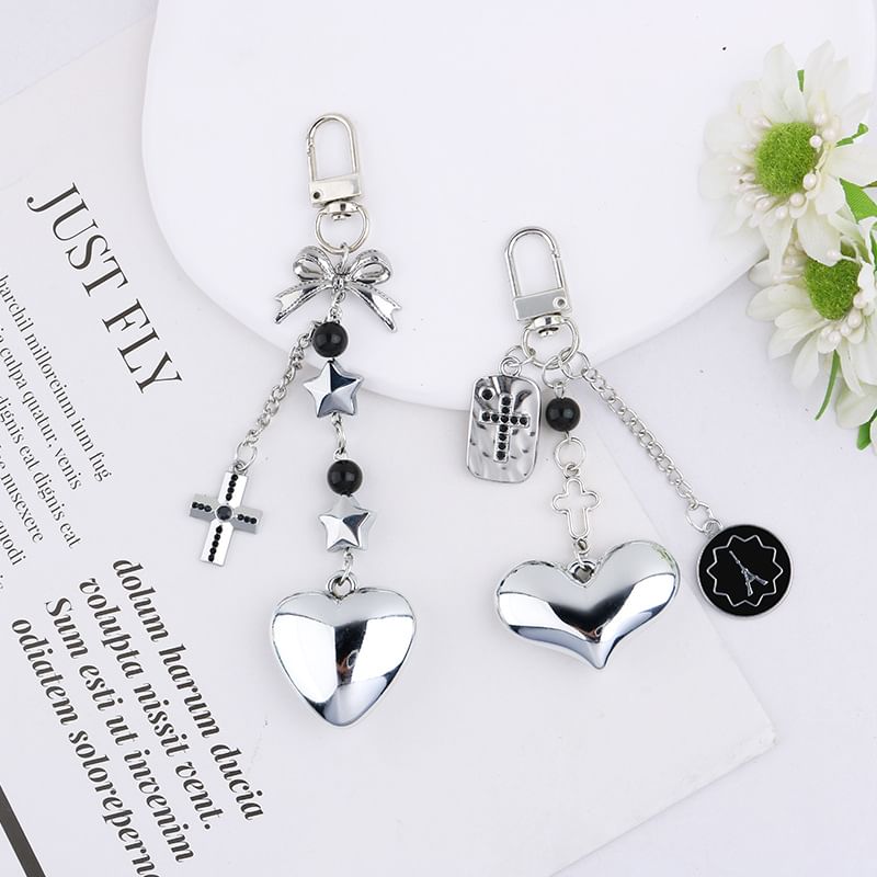 Alloy Bag Charm Keyring (Various Designs) SpreePicky