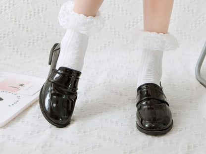 Lace Ruffled Socks SpreePicky