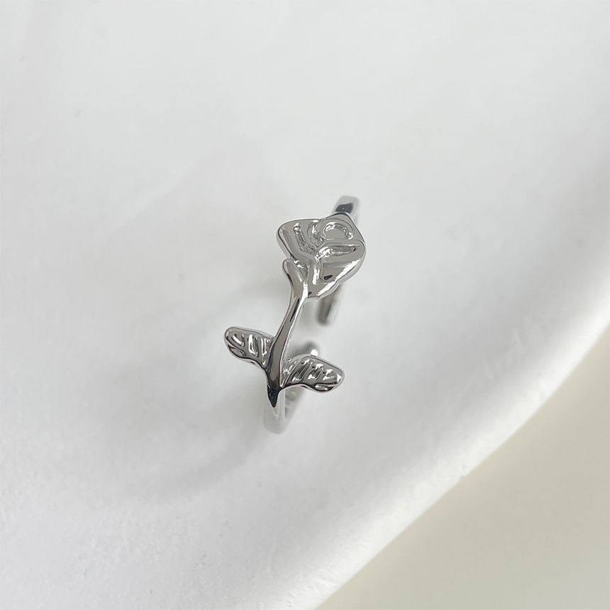 Rose Alloy Open Ring SpreePicky