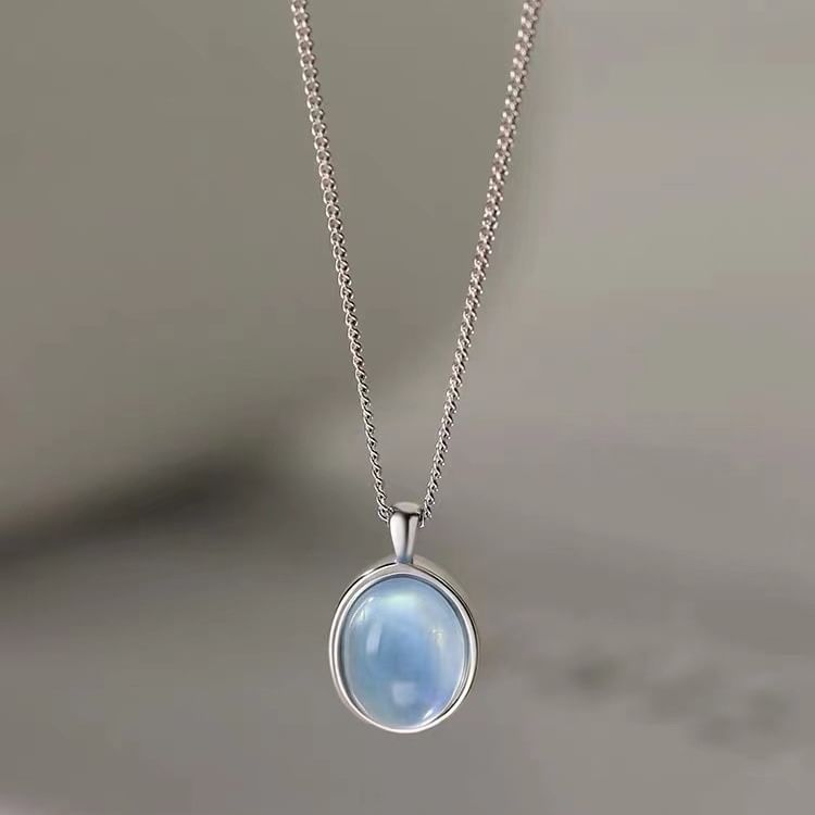 Sterling Silver Gemstone Necklace SpreePicky