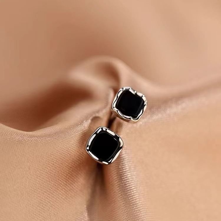 Sterling Silver Rhinestone Stud Earring SpreePicky