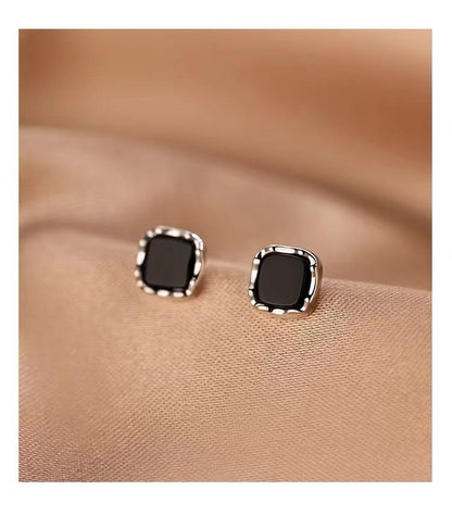 Sterling Silver Rhinestone Stud Earring SpreePicky