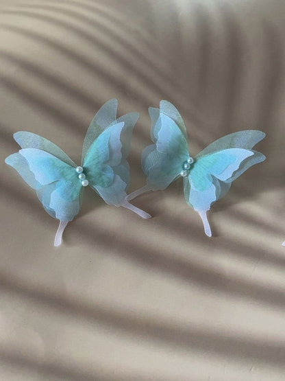 Butterfly Mesh Stud Earring SpreePicky