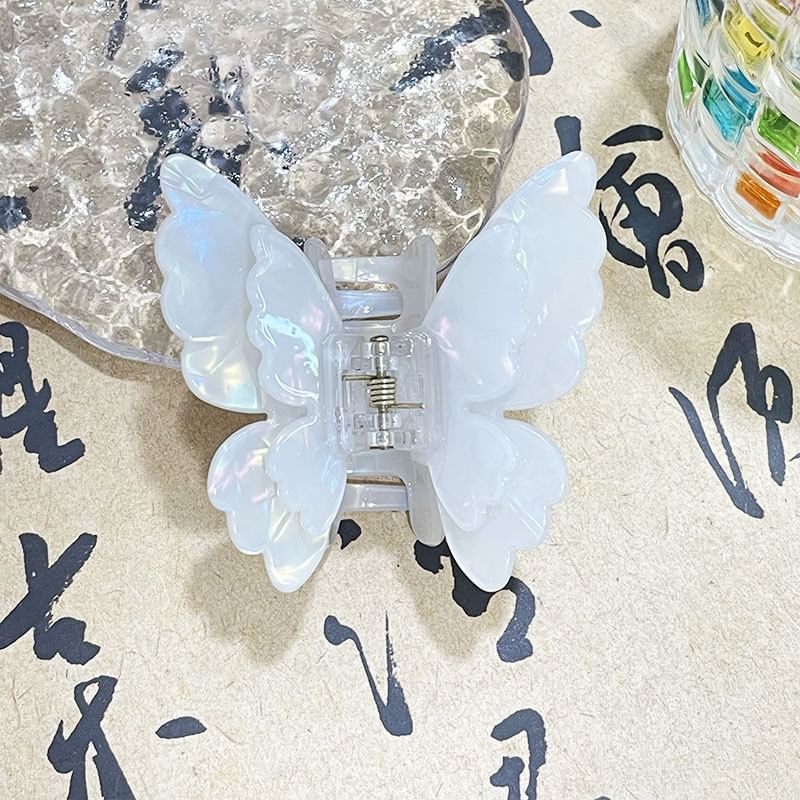 Butterfly Ribbon Hair Claw Clip SpreePicky