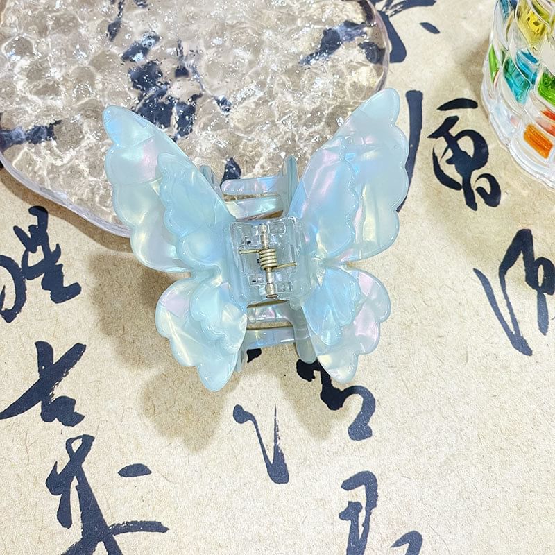 Butterfly Ribbon Hair Claw Clip SpreePicky