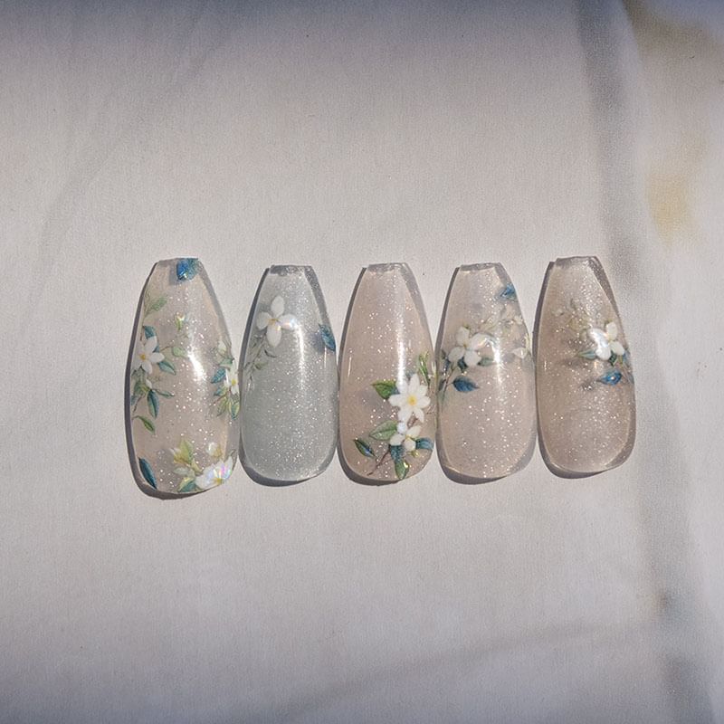 Jasmine Nail Art Stickers SpreePicky