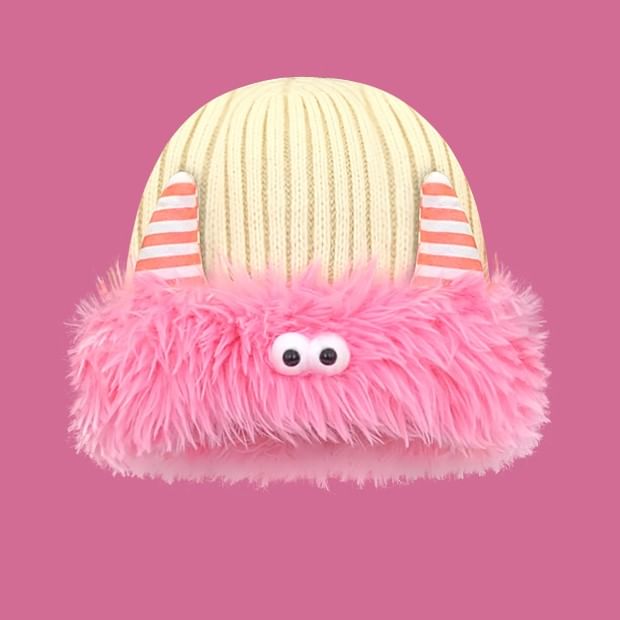 Monster Chenille Knit Beanie SpreePicky