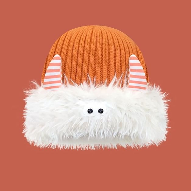 Monster Chenille Knit Beanie SpreePicky