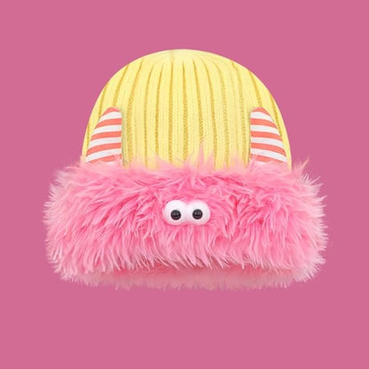 Monster Chenille Knit Beanie SpreePicky